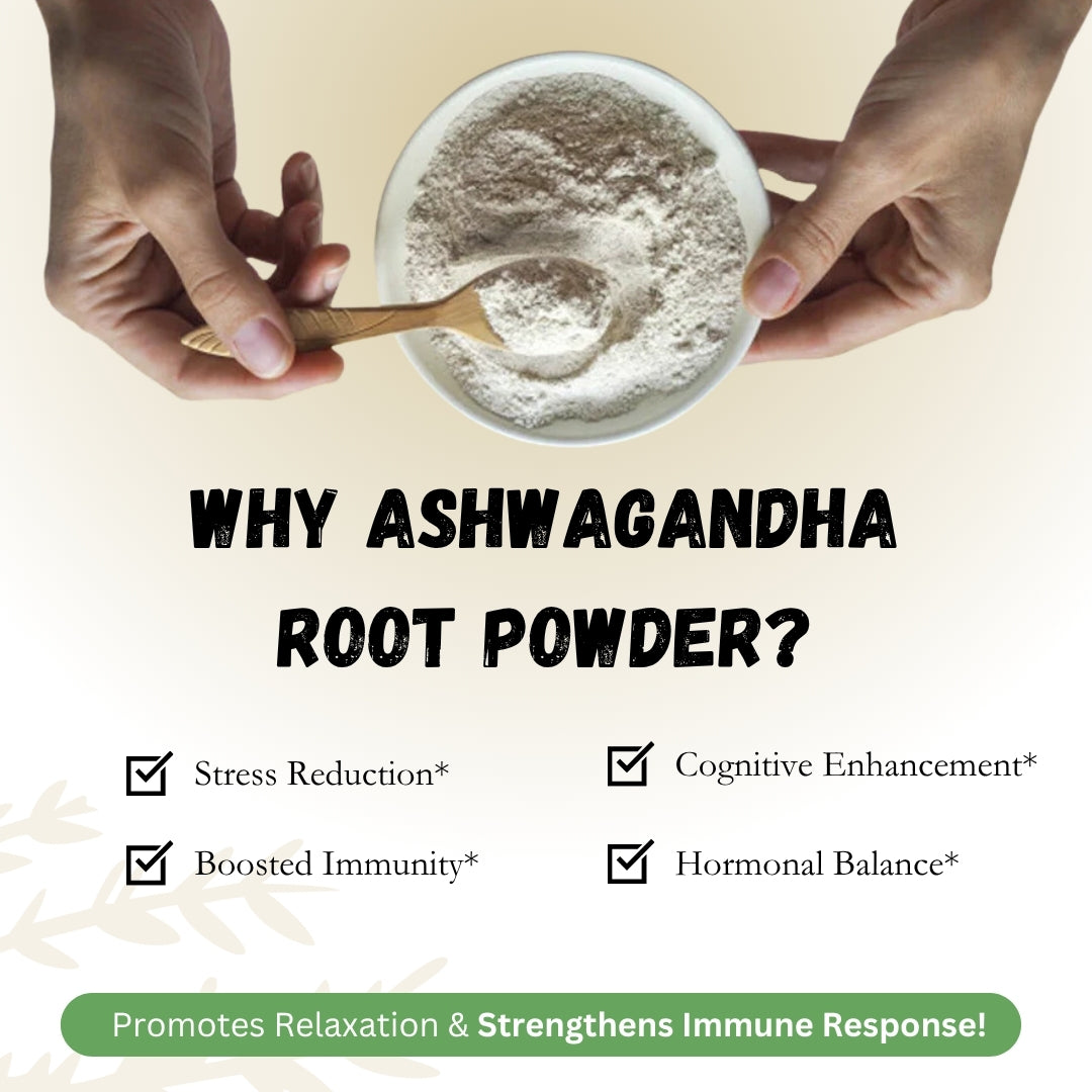 Ashwagandha root powder benefits.