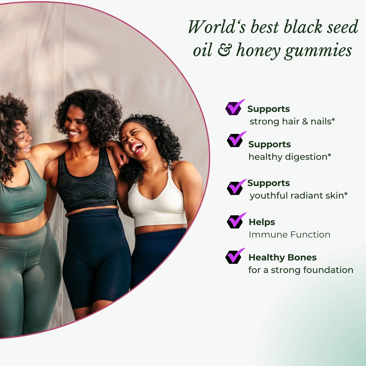 Women, Black Seed Oil & Honey Gummies