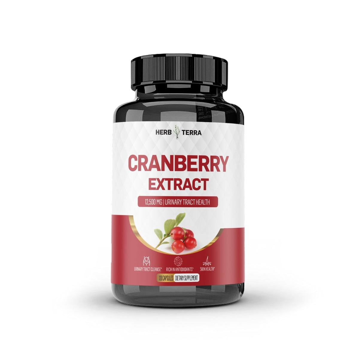 Herb Terra Cranberry Extract (120 capsules) – Urinary Health