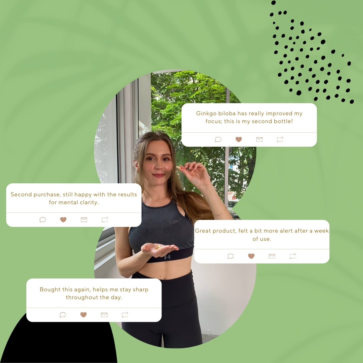 Woman shares Ginkgo Biloba reviews
| Herb terra