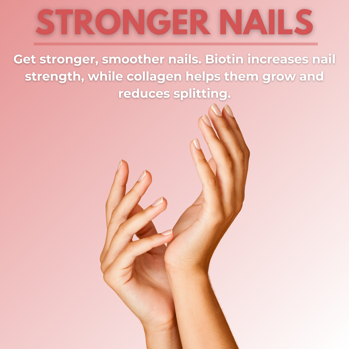 Stronger nails with biotin & collagen.| Herb Terra