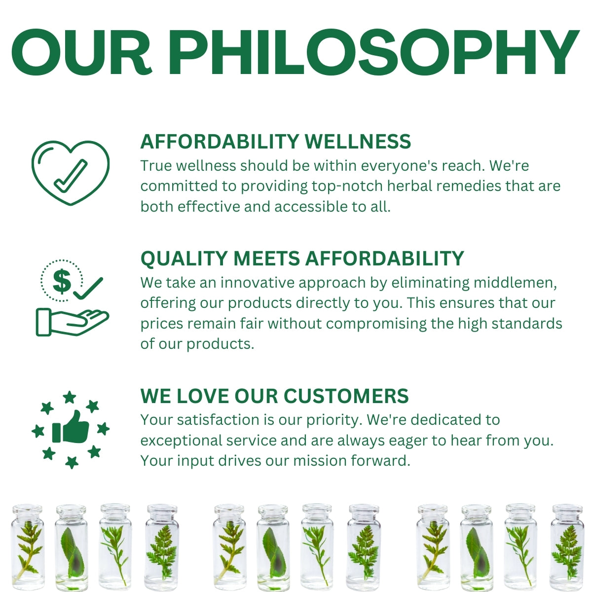 Herbal remedies company philosophy.
| Herb terra