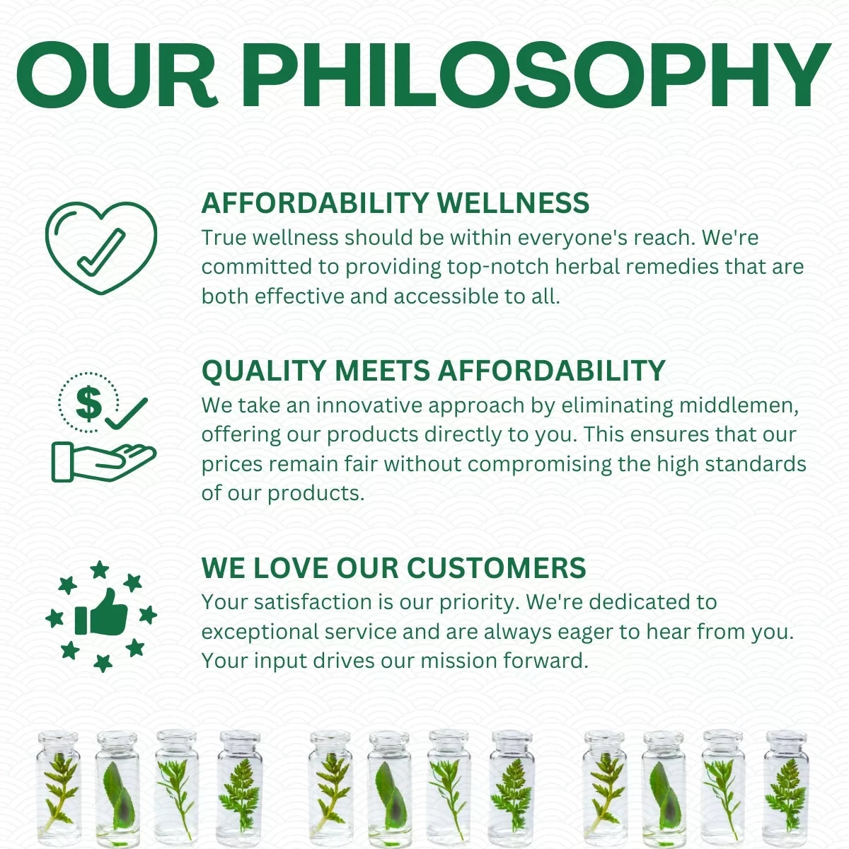 Herbal remedies company philosophy.
| Herb terra