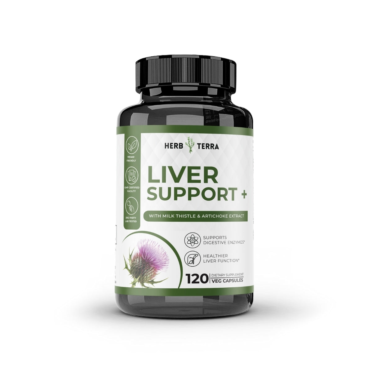 Herb Terra Liver Support+ (120 capsules) | Herb terra