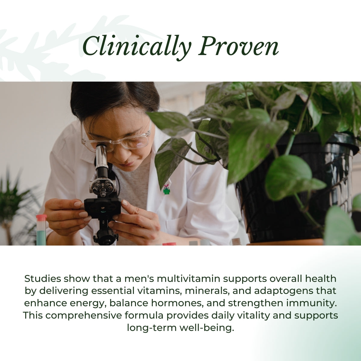Clinically proven multivitamins backed by science.| Herb Terra