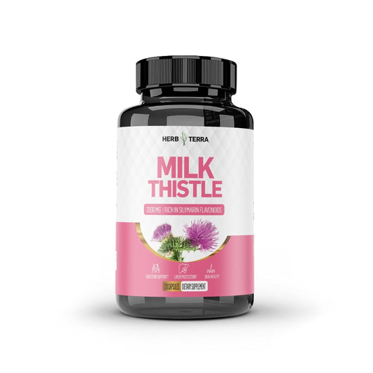 Herb Terra Milk Thistle Capsules | Herb terra