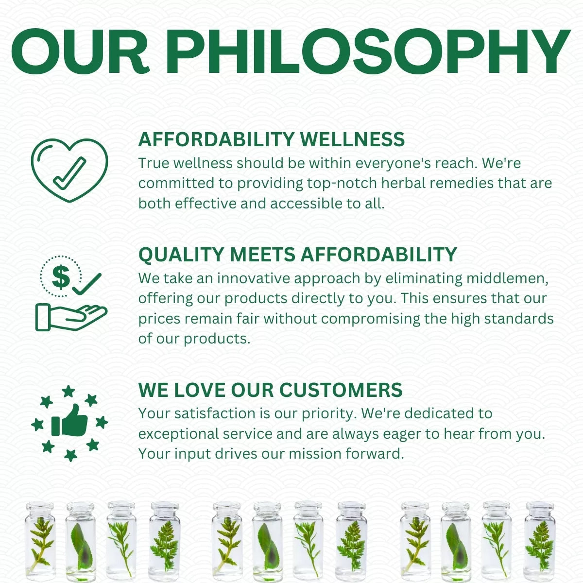 Herbal wellness company philosophy. | Herb Terra
