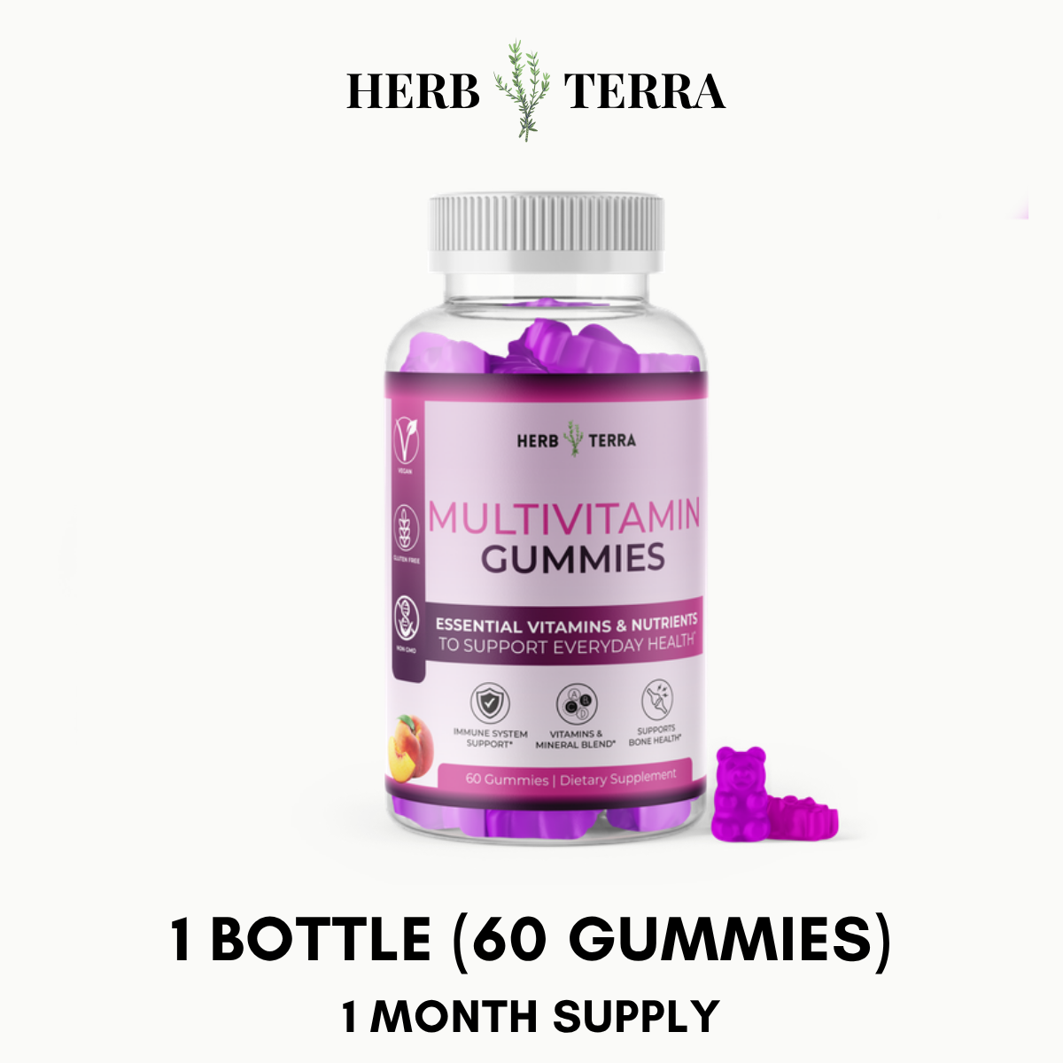 Multivitamin Gummies – 1 Bottle
