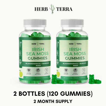 Irish Sea Moss Gummies – 2 Bottles