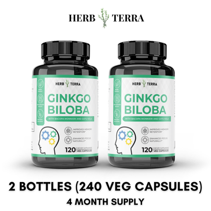 Ginkgo Biloba 2 Bottles