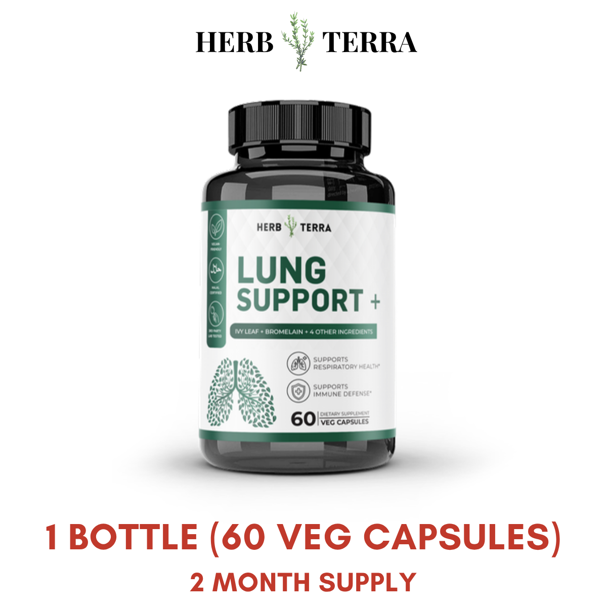 Lung Support+ – 1 Bottle