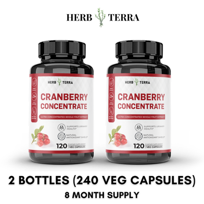 Cranberry Extract – 2 Bottles