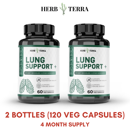 Lung Support+ – 2 Bottles