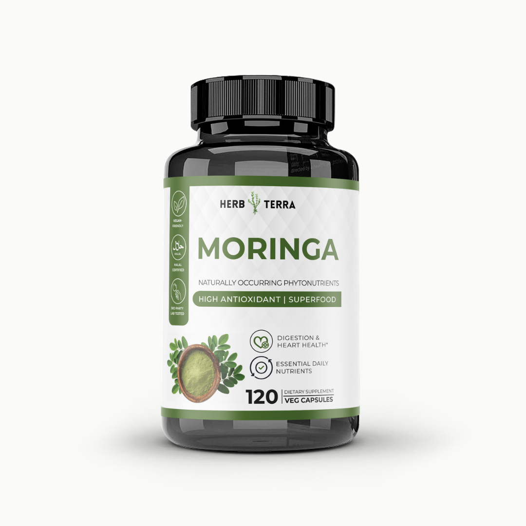 Moringa Leaf 120 Capsules | Complete Superfood