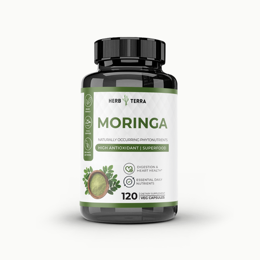 Moringa Leaf 120 Capsules | Complete Superfood