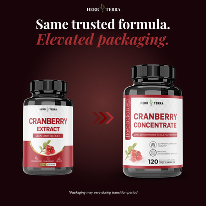 Cranberry Extract | Urinary Health | 120 Capsules