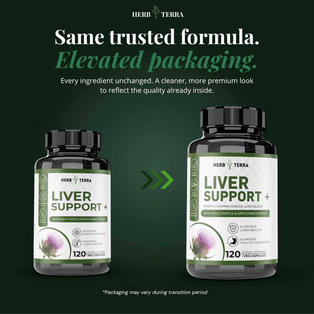 Liver Support+ | 120 Veg Capsules | Advanced Liver Support Formula