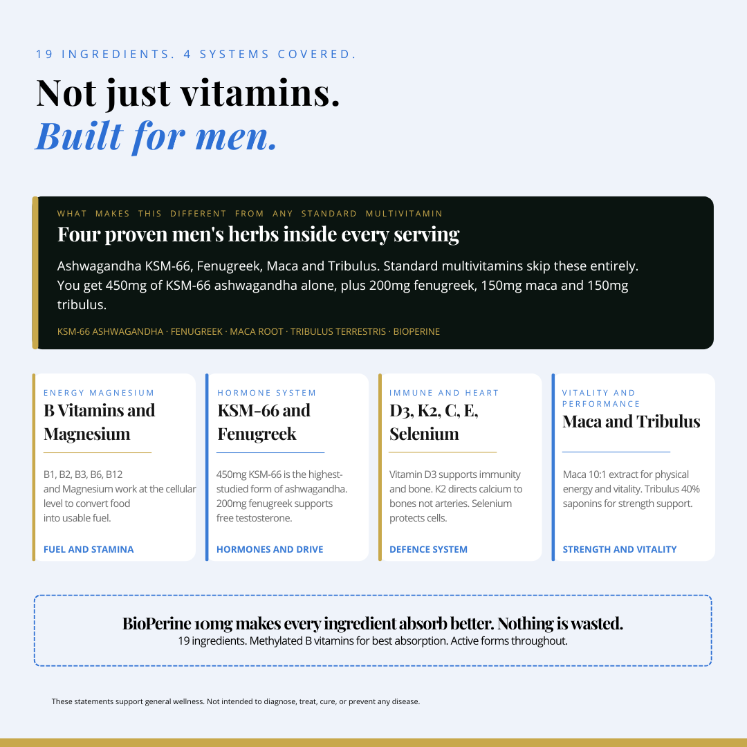 Men’s Multivitamin | 120 Veg Capsules