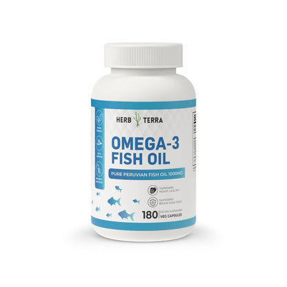 Omega 3 Fish Oil (180ct) - 1000mg