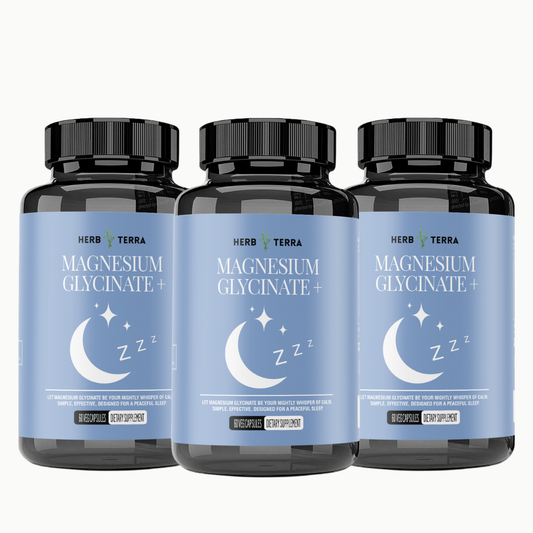 Herb Terra Magnesium Glycinate Trio Bundle