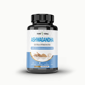 Ashwagandha Capsules 1450mg - Stress & Anxiety Relief