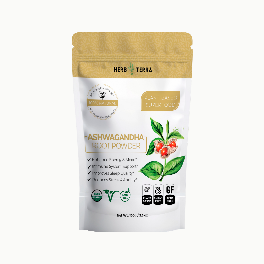 Organic Ashwagandha Powder 100g