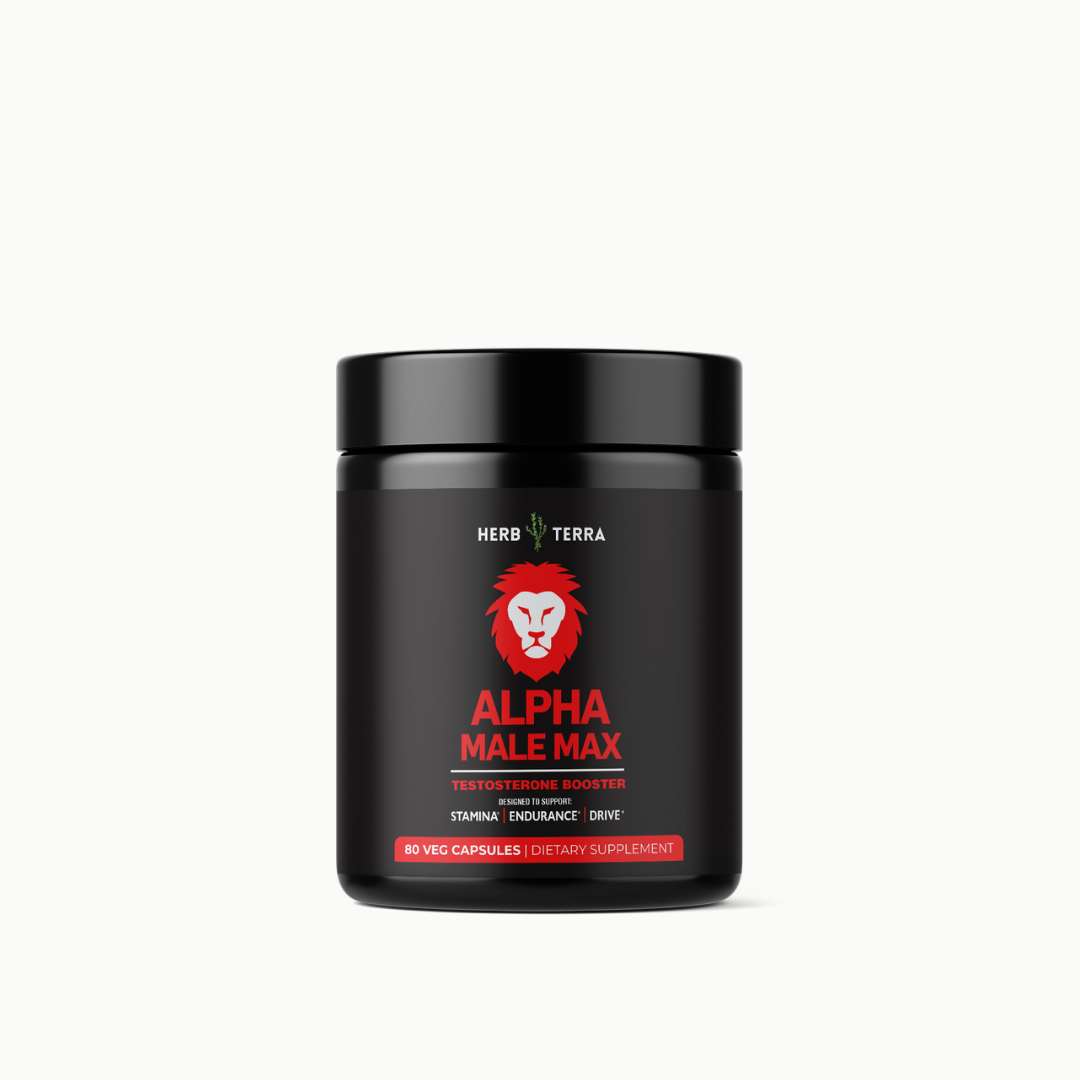 Alpha Male Max | 80 Capsules | Elite Performance Complex