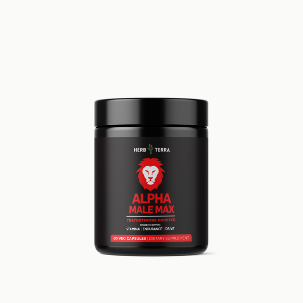 Alpha Male Max | 80 Capsules | Elite Performance Complex