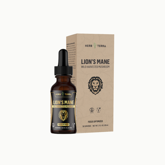 Lions Mane Mushroom Drops