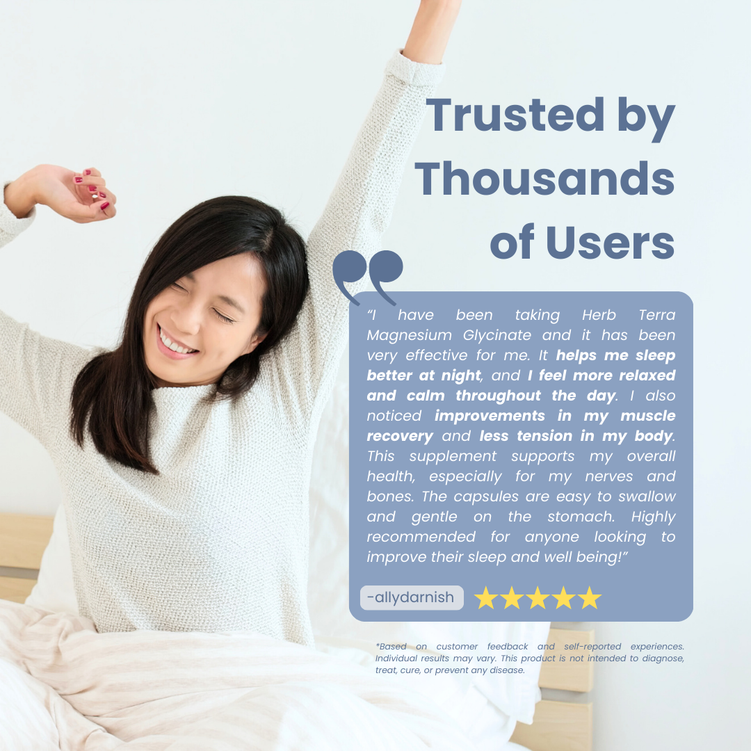 Magnesium Glycinate 500 mg - High Absorption