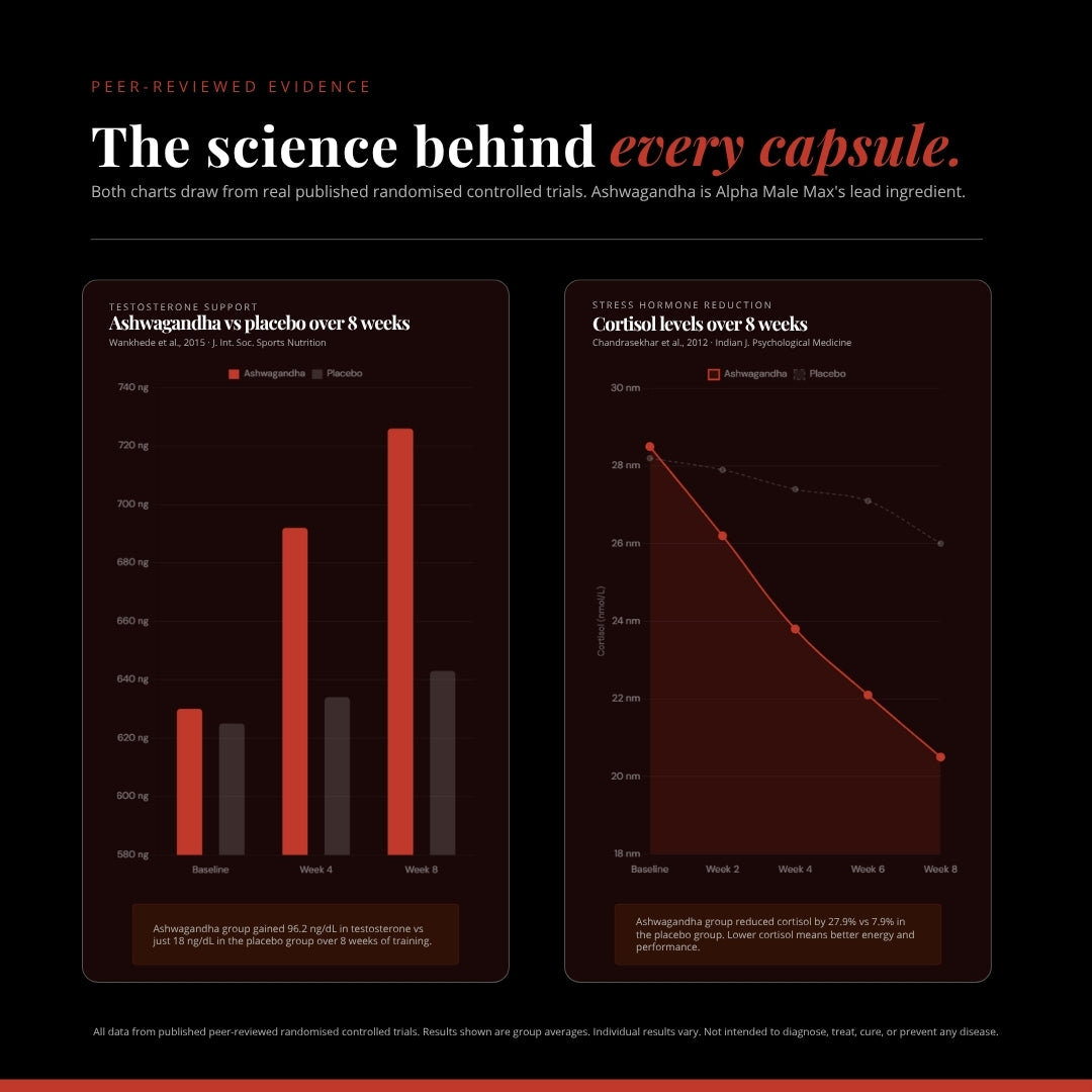 Alpha Male Max | 80 Capsules | Elite Performance Complex
