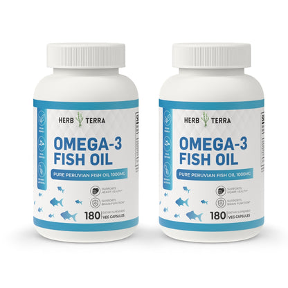 Omega 3 Fish Oil (180ct) - 1000mg