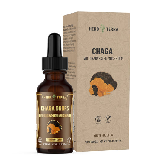Chaga Mushroom Drops