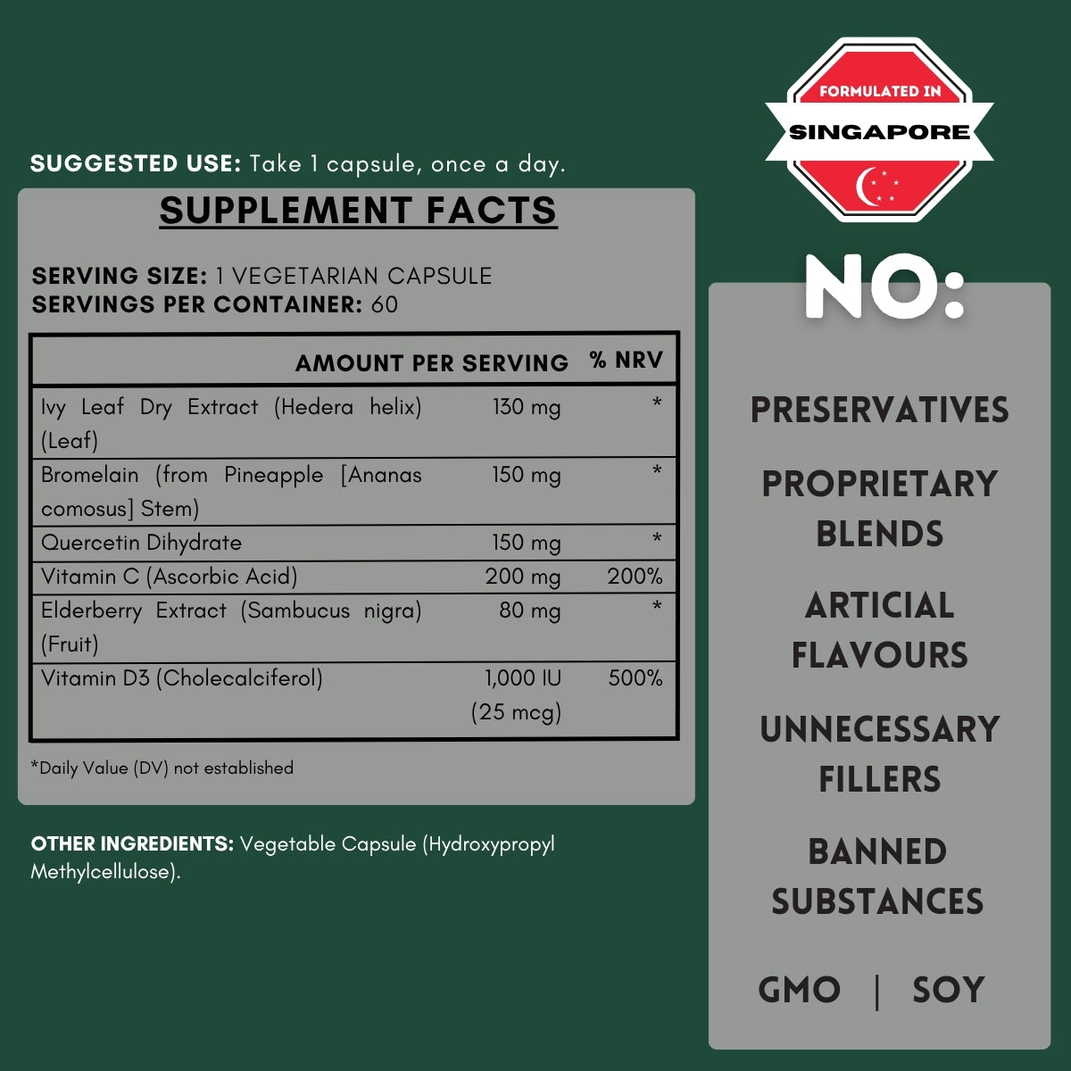 Lung Support+ | 60 Capsules