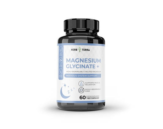 Magnesium Glycinate 500 mg - High Absorption