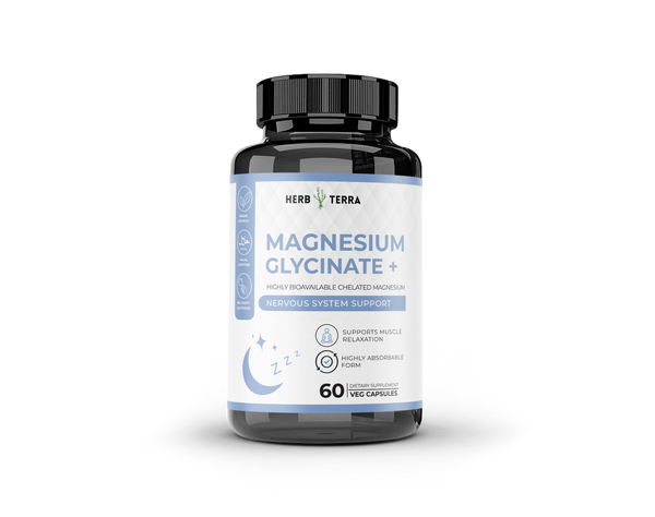 Magnesium Glycinate 500 mg - High Absorption