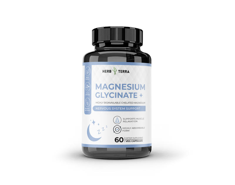 Magnesium Glycinate 500 mg - High Absorption