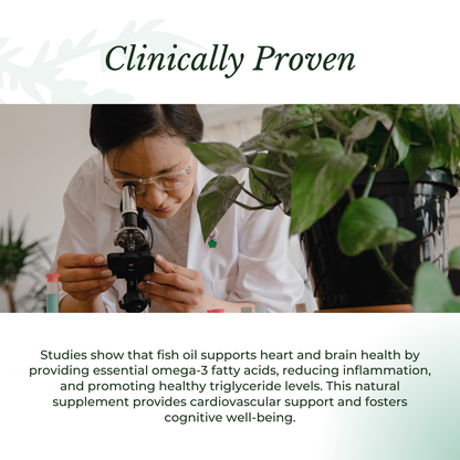 Omega 3 Fish Oil (180ct) - 1000mg
